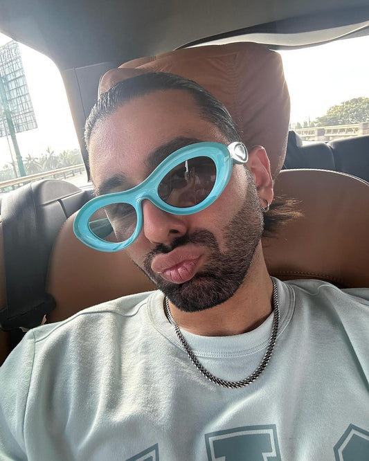 Orry - Who is this guy spotted in our Blue FIJI HYDEs at the airport?